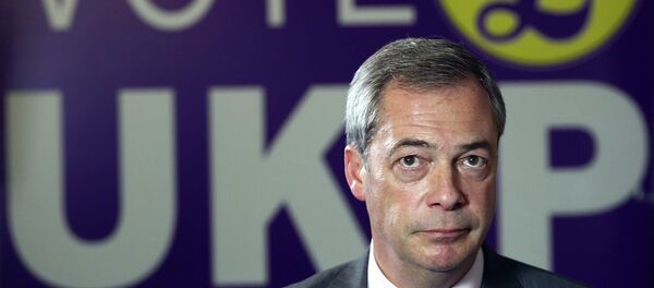 Nigel Farage, the head of UK Independence Party - Sputnik International