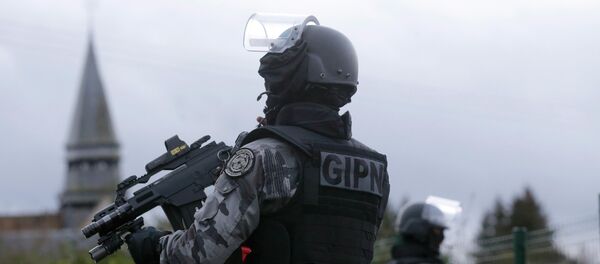 Members of the French GIPN intervention police forces Members of the French GIPN intervention police forces - Sputnik International