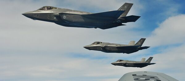 F-35 aerial refuel - Sputnik International