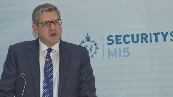 This image made available on Thursday Jan. 8. 2015 by Britain's MI5 Security Service shows an undated image of Andrew Parker the Director General of Britain’s domestic security service MI5 - Sputnik International