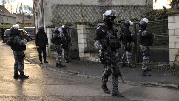 Members of the French police special force GIPN - Sputnik International