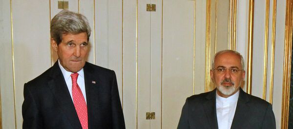 John Kerry and Iranian Foreign Minister Mohammad Javad Zarif John Kerry and Iranian Foreign Minister Mohammad Javad Zarif - Sputnik International