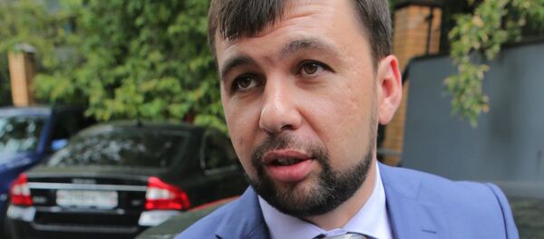 The Donetsk People's Republic envoy to the Contact Group Denis Pushilin The Donetsk People's Republic envoy to the Contact Group Denis Pushilin - Sputnik International