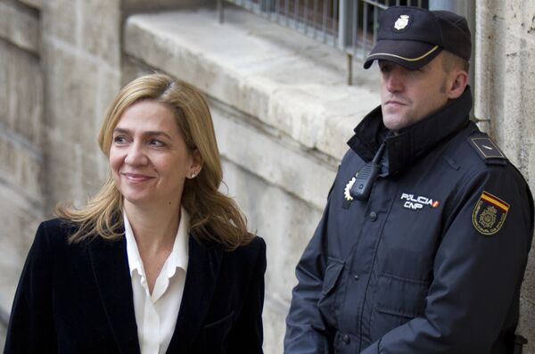 Spanish Infanta Cristina Spanish Infanta Cristina - Sputnik International