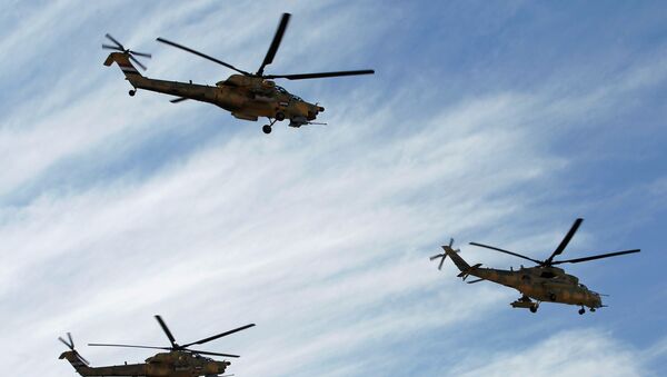 Iraqi Air Force helicopters - Sputnik International