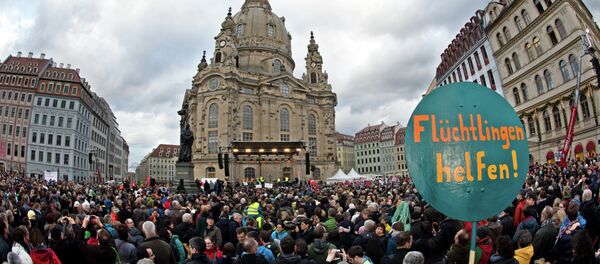 A demonstration against racism A demonstration against racism - Sputnik International