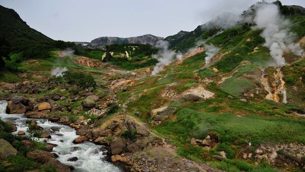 Russia's Breathtaking Valley of Geysers - Sputnik International