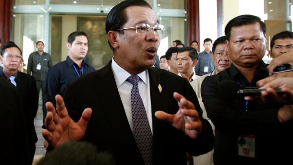 Cambodian Prime Minister Hun Sen - Sputnik International