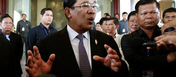 Cambodian Prime Minister Hun Sen - Sputnik International