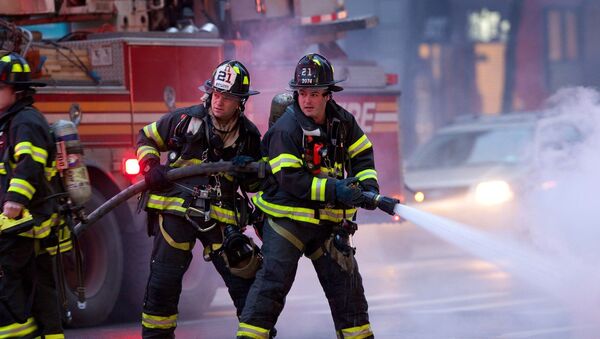 Firefighters in New York - Sputnik International