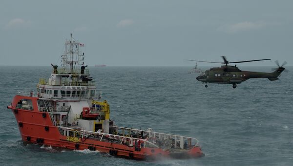 Singapore concluded the search operation for the remains of AirAsia aircraft that crashed into the Java Sea - Sputnik International
