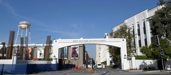 An entrance gate to Sony Pictures Studios is pictured in Culver City, California - Sputnik International