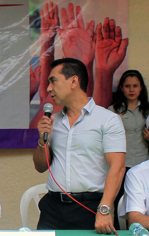  Former Iguala mayor Jose Luis Abarca  - Sputnik International