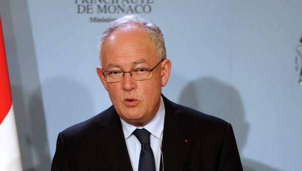 Monaco's Minister of State Michel Roger - Sputnik International
