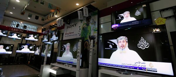 Al-Qaeda in the Arabian Peninsula (AQAP) commander Nasser bin Ali al-Ansi released a video Wednesday officially claiming responsibility for last week's terror attack on the Charlie Hebdo office in Paris, and threatening new attacks in the near future Al-Qaeda in the Arabian Peninsula (AQAP) commander Nasser bin Ali al-Ansi released a video Wednesday officially claiming responsibility for last week's terror attack on the Charlie Hebdo office in Paris, and threatening new attacks in the near future - Sputnik International