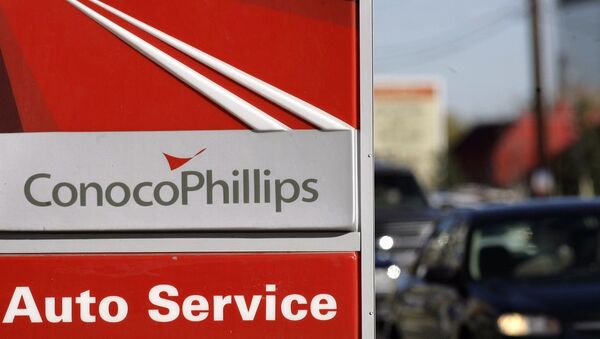 ConocoPhillips gasoline station - Sputnik International
