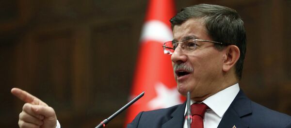 Turkey's Prime Minister Ahmet Davutoglu - Sputnik International