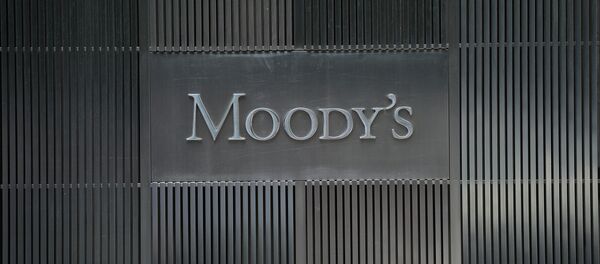 A sign for Moody's rating agency is displayed at the company headquarters in New York - Sputnik International