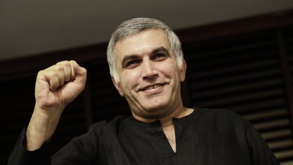 Bahraini human rights activist Nabeel Rajab - Sputnik International