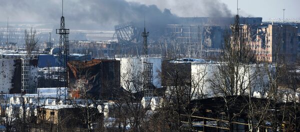 Donetsk airport - Sputnik International