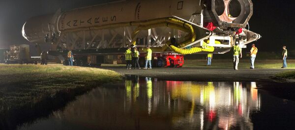 The Orbital Sciences Corporation Antares rocket The Orbital Sciences Corporation Antares rocket - Sputnik International