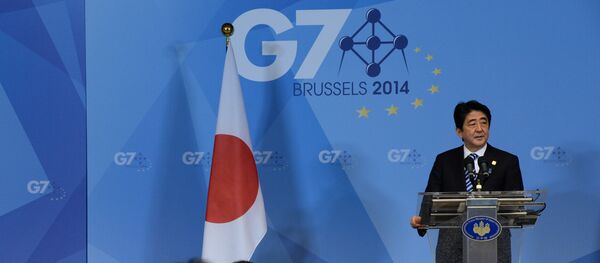 Japan's Prime Minister Shinzo Abe - Sputnik International