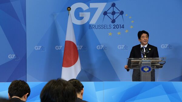 Japan's Prime Minister Shinzo Abe - Sputnik International