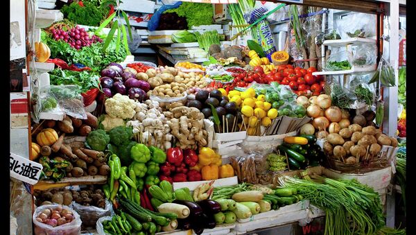 Vegetable stall in a Market - Sputnik International