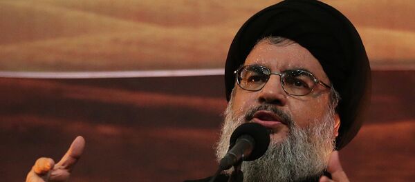 Hezbollah leader Sheik Hassan Nasrallah Hezbollah leader Sheik Hassan Nasrallah - Sputnik International