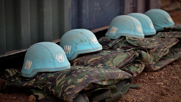 Daily life at the under construction camp of the UN Peacekeepers in Gao, Mali - Sputnik International