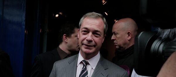 Nigel Farage, the leader of the UK Independence Party (UKIP) - Sputnik International