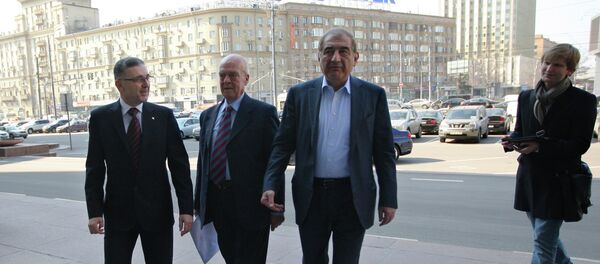 Syrian opposition delegates in Moscow Syrian opposition delegates in Moscow - Sputnik International