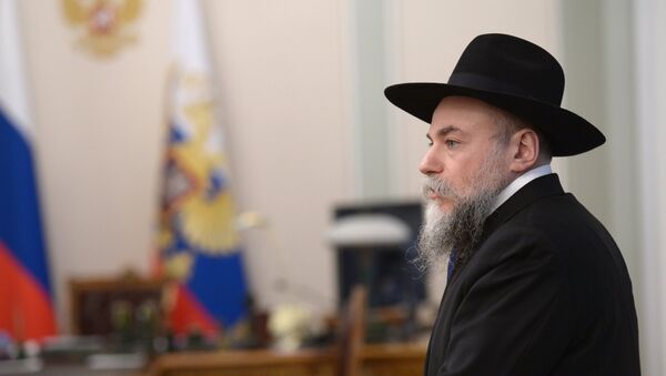 Head of the Federation of Jewish Communities of Russia Alexander Boroda - Sputnik International
