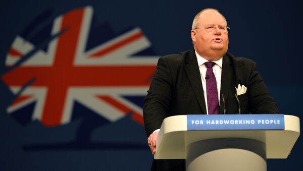 Eric Pickles, Secretary of State for Communities and Local Government - Sputnik International