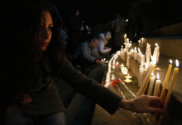 Memorial Services for Victims of Massacre in Armenia - Sputnik International