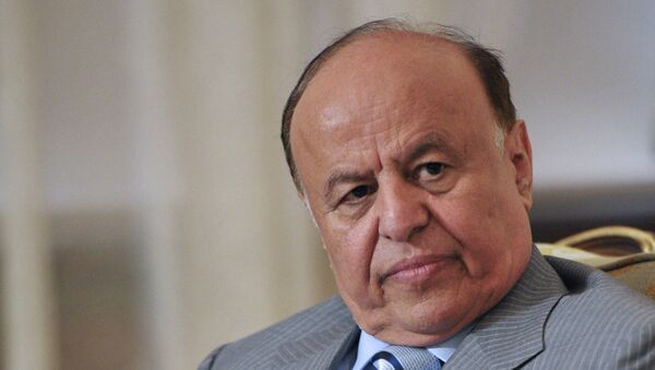 Ousted Yemeni President Abd Rabbuh Mansur Hadi - Sputnik International