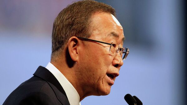 UN Secretary General Ban Ki-moon - Sputnik International