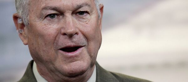 Rep. Dana Rohrabacher, R-Calif. speaks during a news conference on Capitol Hill in Washington, Thursday, Nov. 13, 2013 - Sputnik International