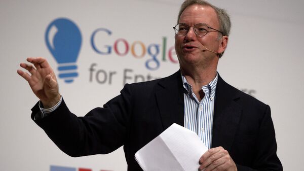 Former Google Executive Chairman Eric Schmidt - Sputnik International