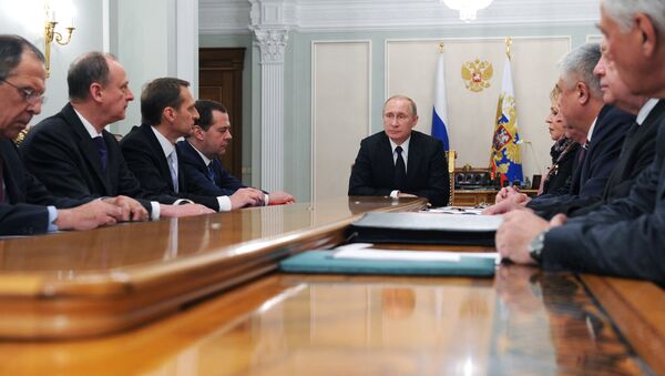 President Vladimir Putin holds Russian Security Council meeting - Sputnik International