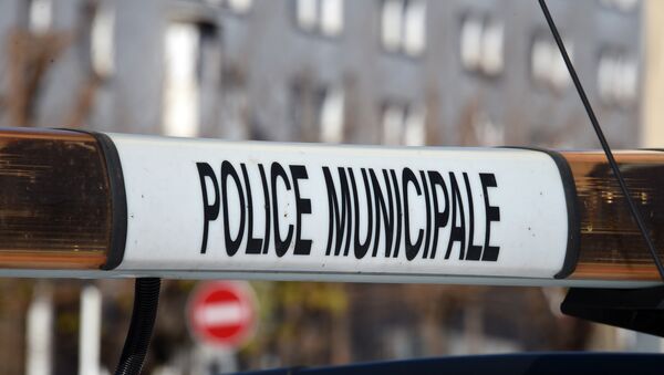 A photo taken on January 22, 2015 in Beziers, southern France, shows the beacon of a vehicle of the French municipal police - Sputnik International