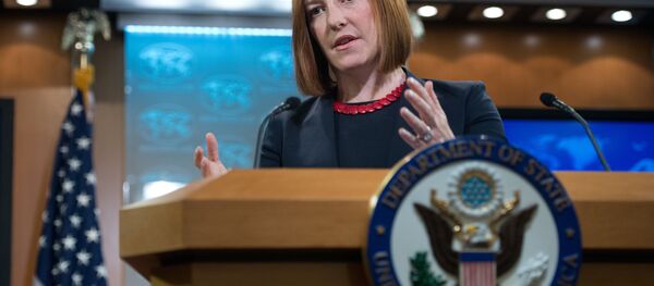 US State Department spokeswoman Jen Psaki - Sputnik International