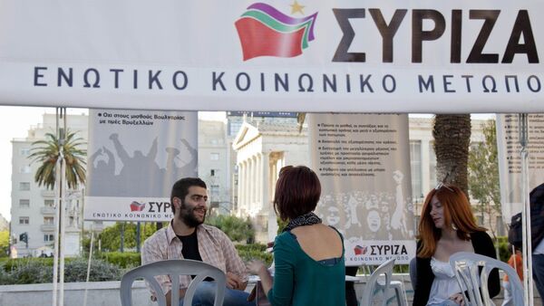 Radical Left Coalition (Syriza) - Sputnik International