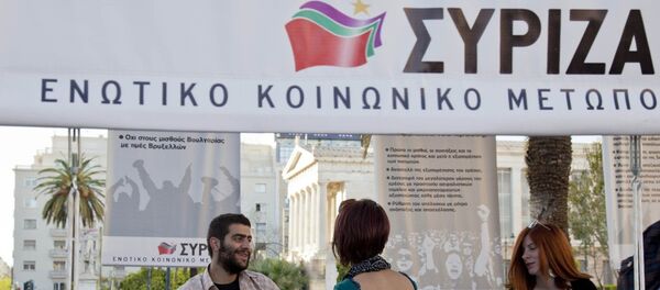 Radical Left Coalition (Syriza) Radical Left Coalition (Syriza) - Sputnik International