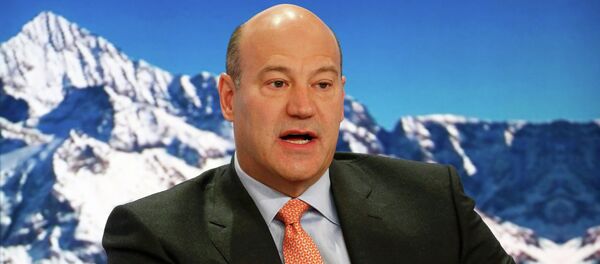 Gary Cohn, President and Chief Operating Officer of Goldman Sachs, speaks at the Ending the Experiment event in the Swiss mountain resort of Davos January 22, 2015 Gary Cohn, President and Chief Operating Officer of Goldman Sachs, speaks at the Ending the Experiment event in the Swiss mountain resort of Davos January 22, 2015 - Sputnik International