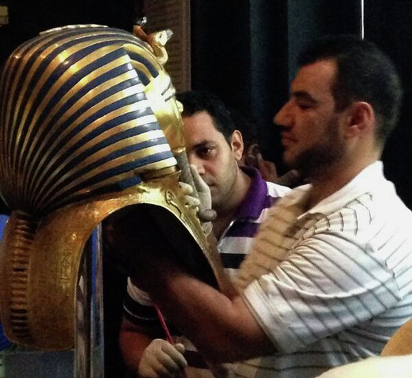 Mystery Box in Tutankhamun's Tomb Opened for the First Time Mystery Box in Tutankhamun's Tomb Opened for the First Time - Sputnik International