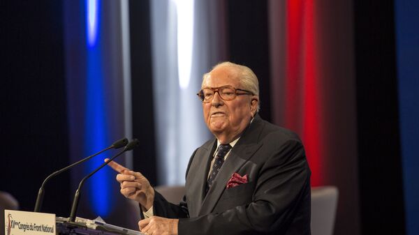 French far-right Front National former leader Jean Marie Le Pen - Sputnik International