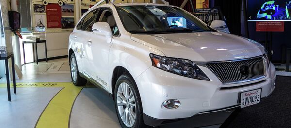 Google self driving car at the Computer History Museum - Sputnik International