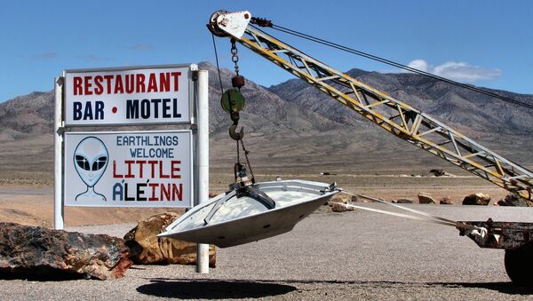 The Little A'Le'Inn in Rachel, Nevada, appeals to those interested in the area's history with UFO sightings. - Sputnik International