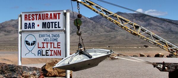 The Little A'Le'Inn in Rachel, Nevada, appeals to those interested in the area's history with UFO sightings. The Little A'Le'Inn in Rachel, Nevada, appeals to those interested in the area's history with UFO sightings. - Sputnik International